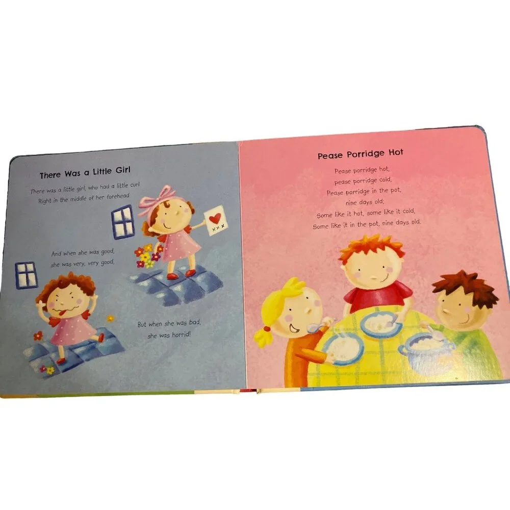 Toddler Board Book Lot Daddy Hugs Colors Nursery Rhymes Animal Playbook - Picture 6 of 13